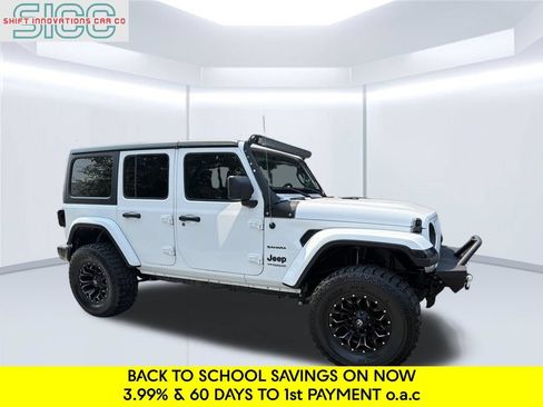 Used 2019 Jeep Wrangler Unlimited Sahara AWD/4WD image 9