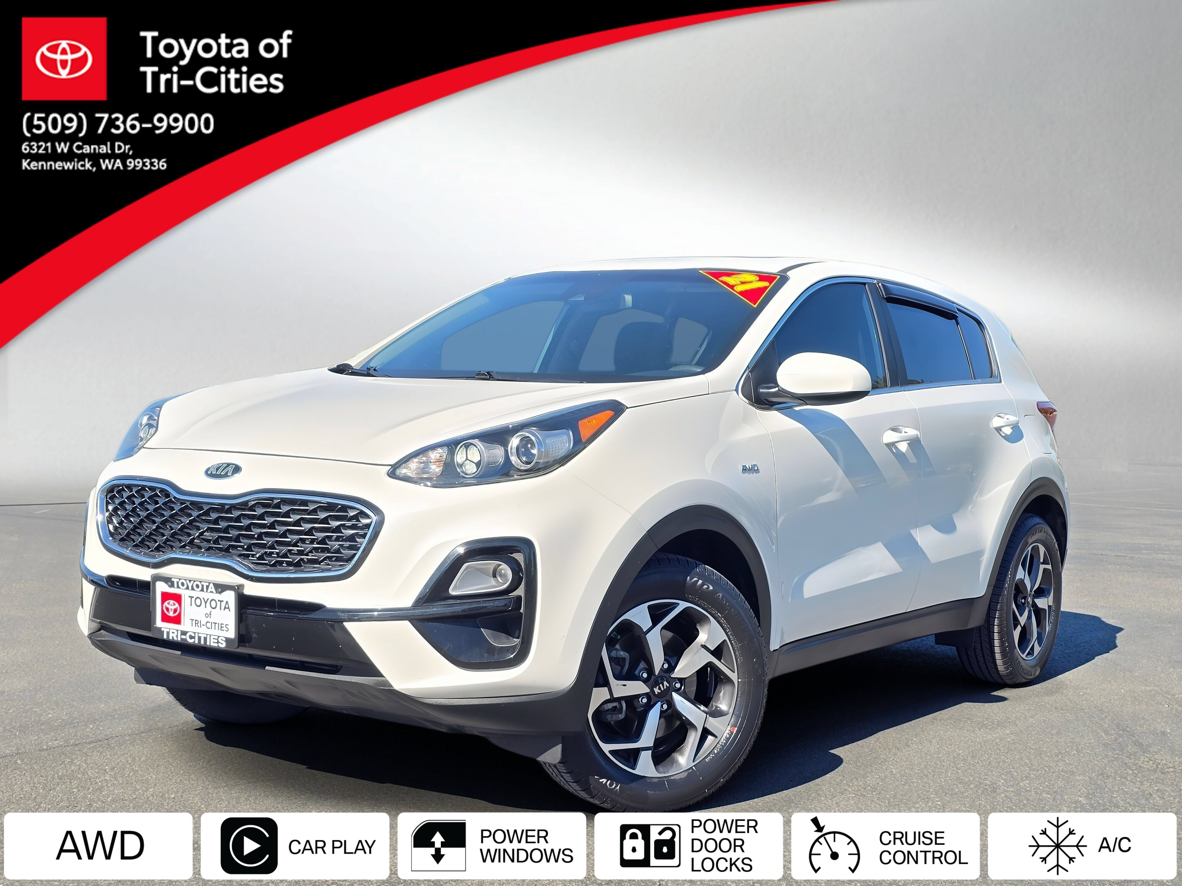 Used 2021 Kia Sportage LX AWD/4WD image 1