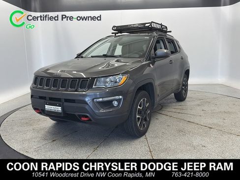 Certified 2020 Jeep Compass Trailhawk w/ Cold Weather Group AWD/4WD image 1