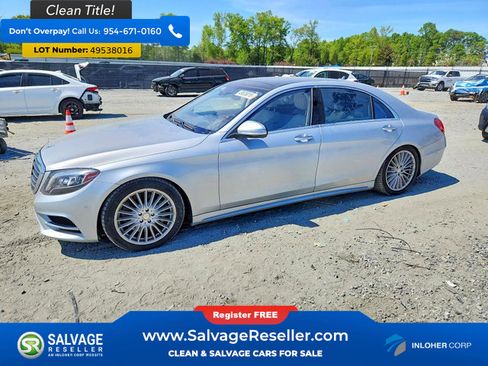 Used 2015 Mercedes-Benz S 550 Sedan image 1