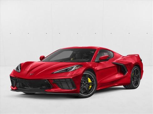 Used 2021 Chevrolet Corvette Stingray Premium Cpe w/ Z51 Performance Package RWD image 1
