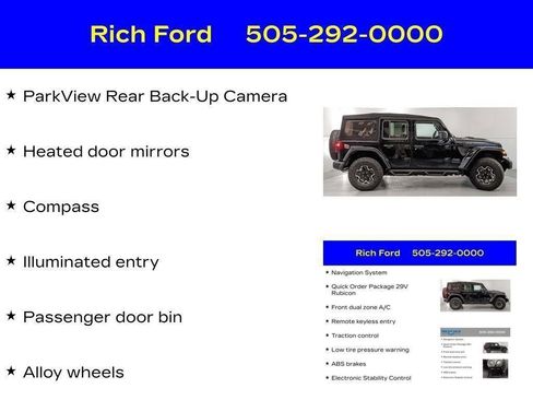 Used 2023 Jeep Wrangler Unlimited Rubicon 4xe AWD/4WD image 34