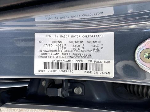 Used 2021 MAZDA MAZDA3 s FWD image 34