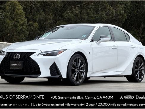 Used 2023 Lexus IS 350 F Sport w/ Accessory Package 2 RWD image 1
