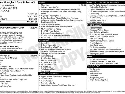 Used 2024 Jeep Wrangler Unlimited Rubicon image 3