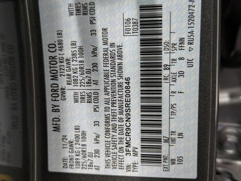 Used 2025 Ford Bronco Sport Outer Banks w/ Outer Banks Tech Package+ AWD/4WD image 36