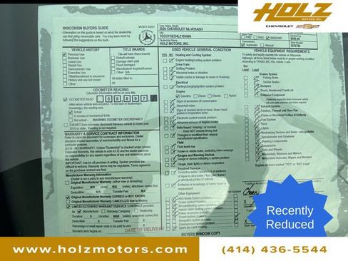 Used 2020 Chevrolet Silverado 1500 LTZ w/ LTZ Convenience Package image 32