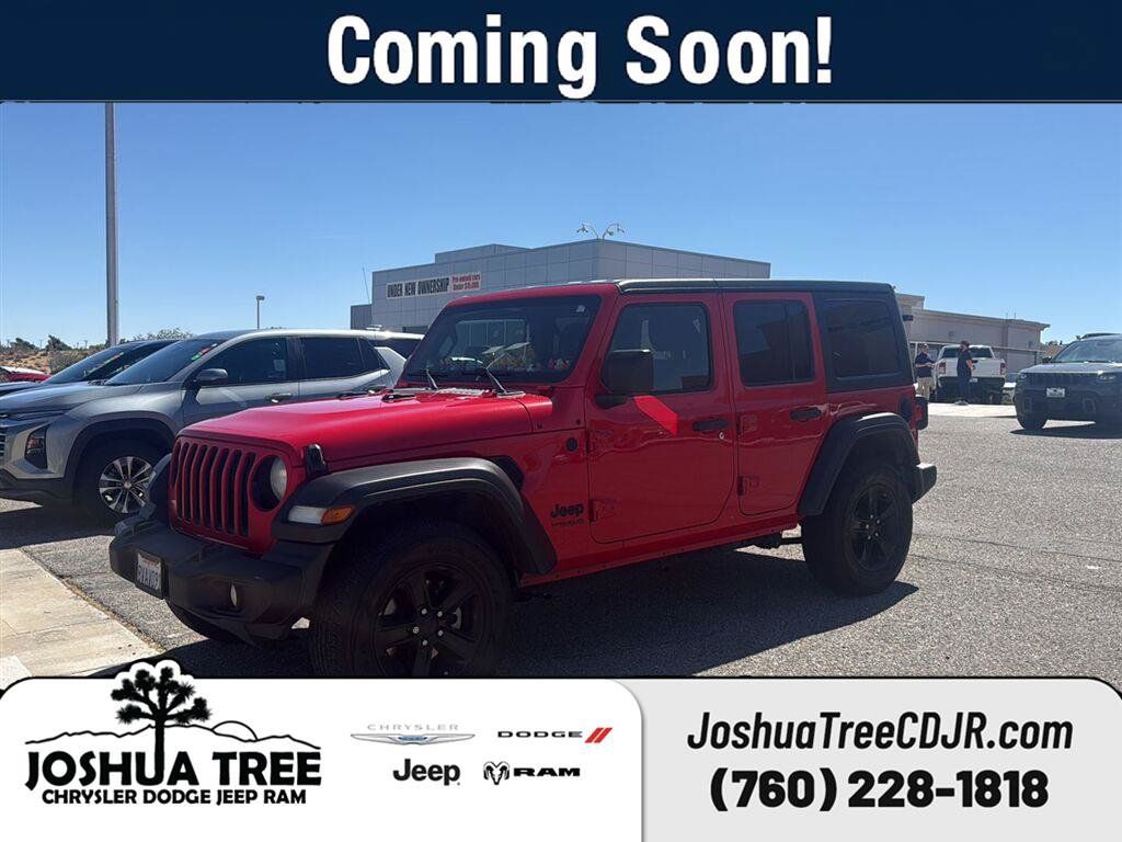 Used 2021 Jeep Wrangler Unlimited Sport AWD/4WD image 1