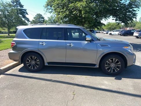 Used 2020 Nissan Armada Platinum w/ Captain's Chairs Package AWD/4WD image 3