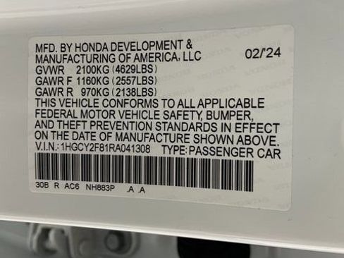 Used 2024 Honda Accord Touring image 26