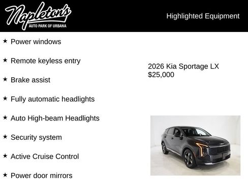 Used 2026 Kia Sportage LX FWD image 15