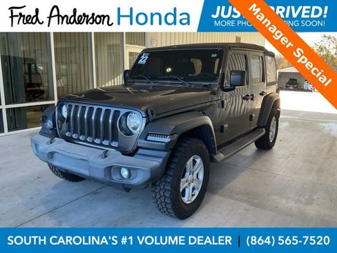 Used 2022 Jeep Wrangler Unlimited Sport image 1