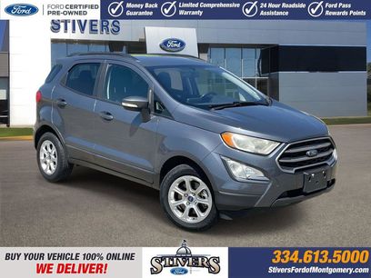 Certified 2019 Ford EcoSport SE