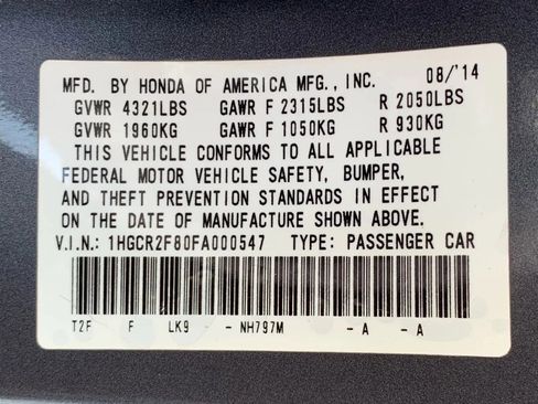 Used 2015 Honda Accord EX-L image 35