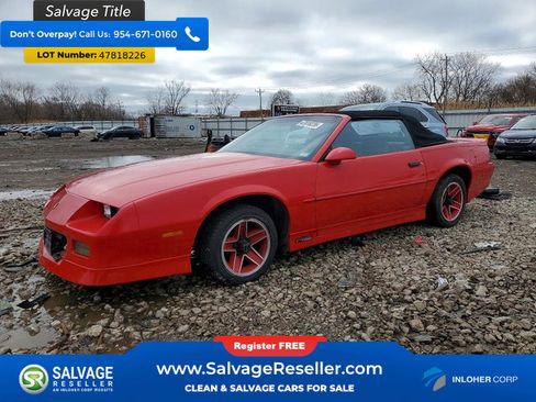 Used 1989 Chevrolet Camaro LT image 1