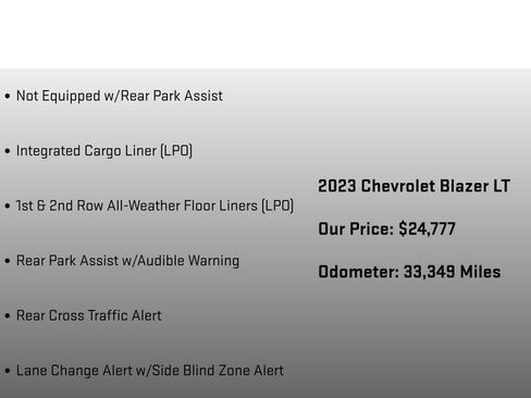 Used 2023 Chevrolet Blazer LT w/ Driver Confidence Package image 18
