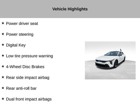 Certified 2025 Kia K4 GT-Line Turbo FWD image 46