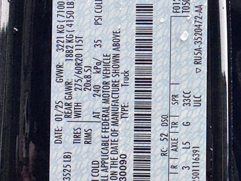 New 2025 Ford F150 Lariat w/ Equipment Group 501A Mid image 14