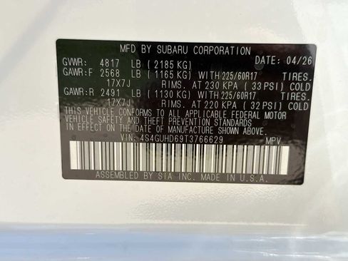 New 2026 Subaru Crosstrek 2.0i Premium AWD/4WD image 30