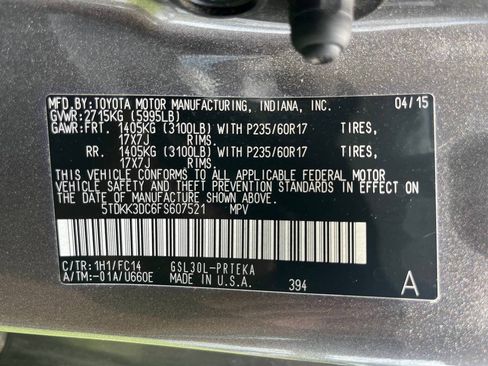 Used 2015 Toyota Sienna LE FWD image 18