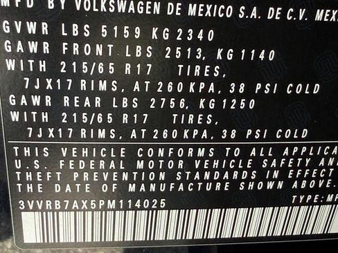 Used 2023 Volkswagen Tiguan S w/ IQ.Drive Package FWD image 31