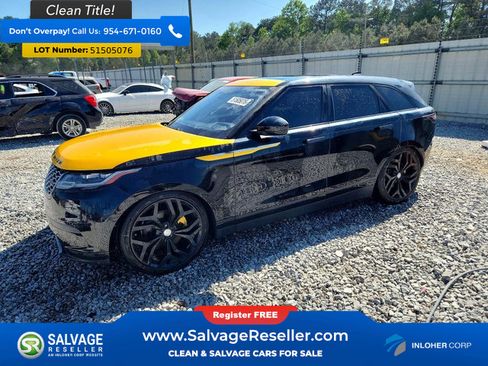 Used 2019 Land Rover Range Rover Velar S AWD/4WD image 1