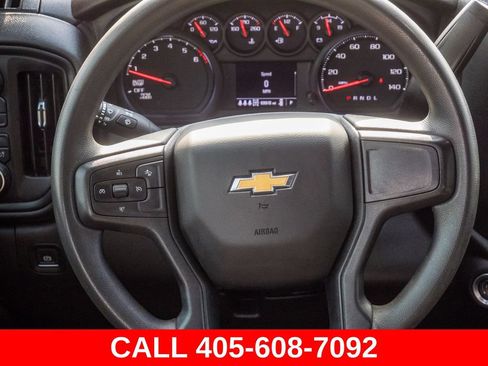 Used 2025 Chevrolet Silverado 1500 Custom w/ Turbomax Blackout Package AWD/4WD image 49
