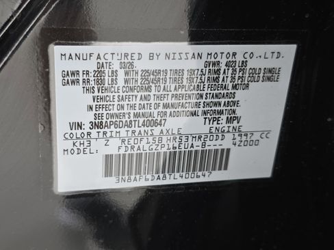New 2026 Nissan Kicks SR FWD image 34