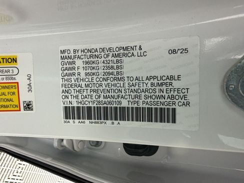 Used 2025 Honda Accord LX image 24