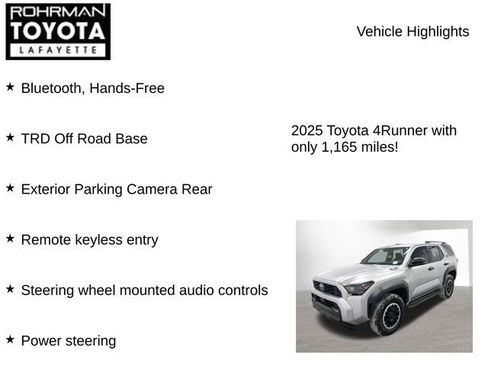 Used 2025 Toyota 4Runner TRD Off-Road image 7