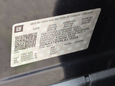 Used 2020 Chevrolet Equinox LT AWD/4WD image 33
