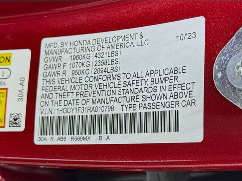 Used 2024 Honda Accord EX image 40