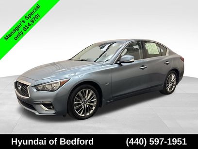 Used 2020 INFINITI Q50 Luxe w/ Cargo Package