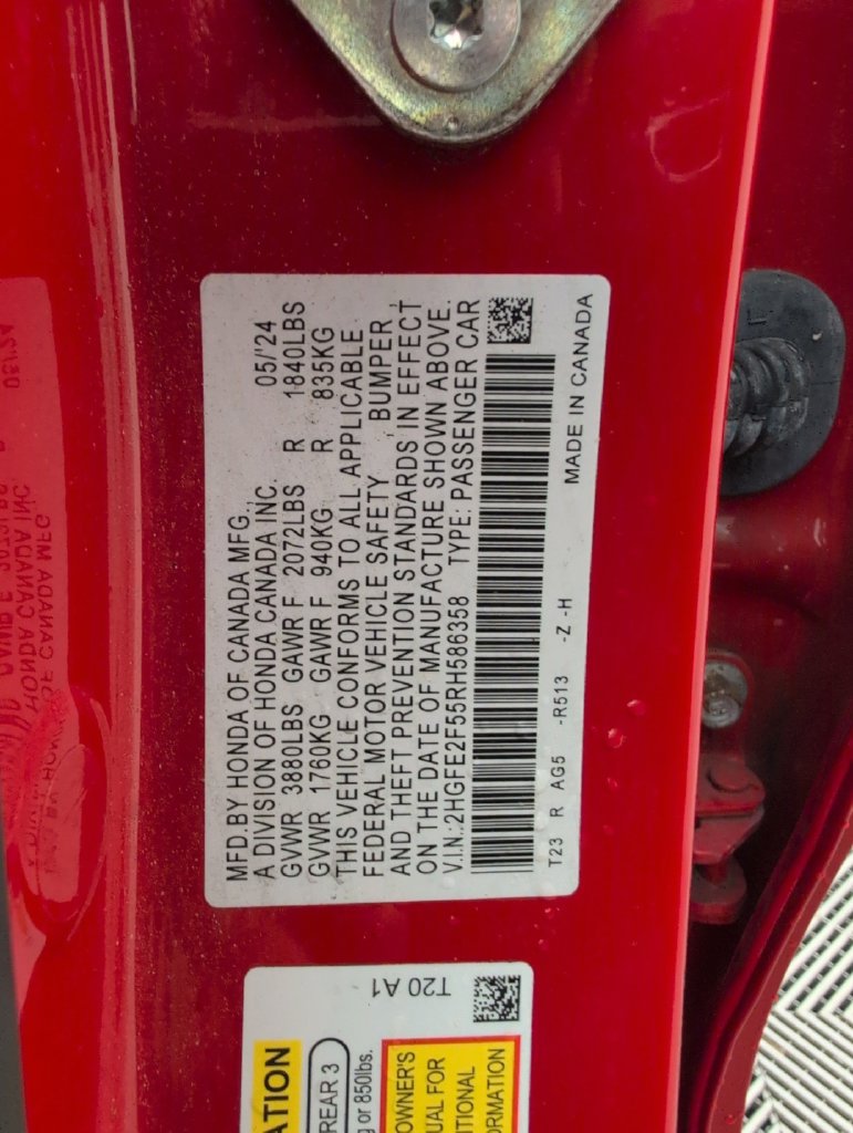 Used 2024 Honda Civic Sport image 39
