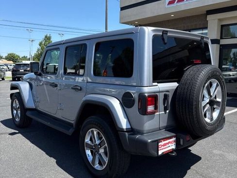 Used 2021 Jeep Wrangler Unlimited Sahara w/ Uconnect 4C Nav & Sound Group AWD/4WD image 7