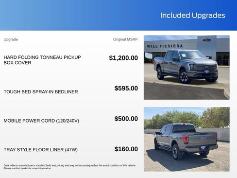 Certified 2023 Ford F150 Lightning XLT AWD/4WD image 5