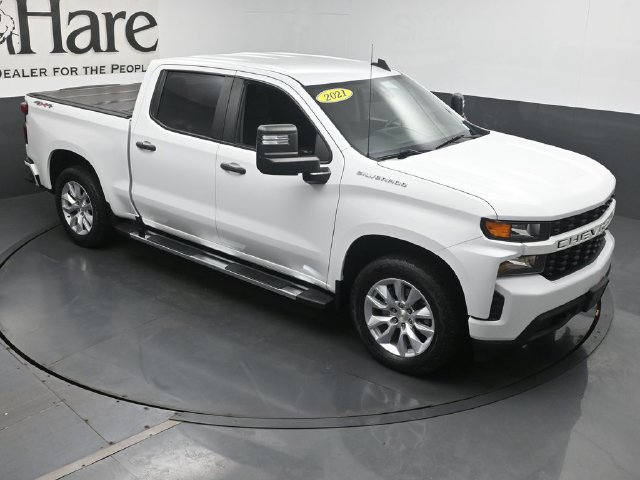 Used 2021 Chevrolet Silverado 1500 Custom w/ Custom Max Trailering Package AWD/4WD image 51
