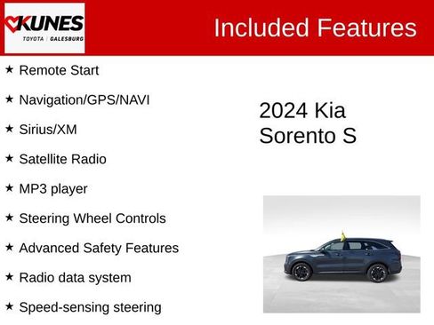Used 2024 Kia Sorento S FWD image 3