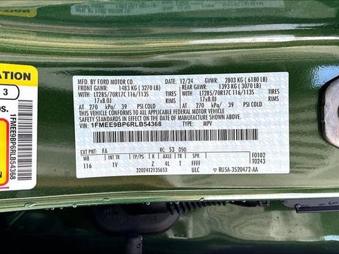 Used 2024 Ford Bronco Badlands image 18