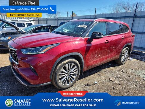 Used 2021 Toyota Highlander Platinum image 1