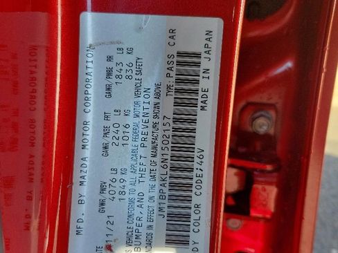 Used 2022 MAZDA MAZDA3 s FWD image 35