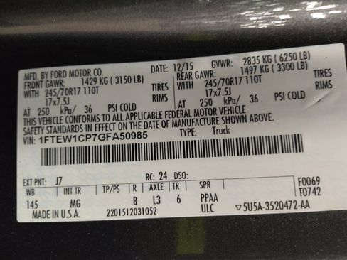 Used 2016 Ford F150 XLT RWD image 33