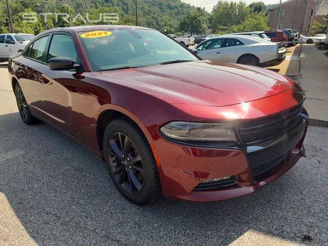 Used 2021 Dodge Charger SXT w/ Blacktop Package AWD/4WD image 3