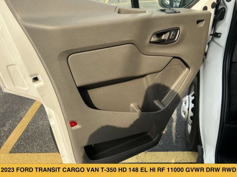 Used 2023 Ford Transit 350 148 High Roof Extended DRW RWD image 9