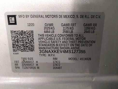 Used 2021 Chevrolet Equinox LT FWD image 33