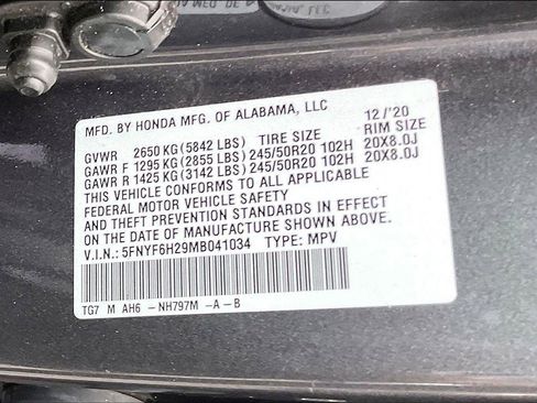 Used 2021 Honda Pilot Special Edition image 36