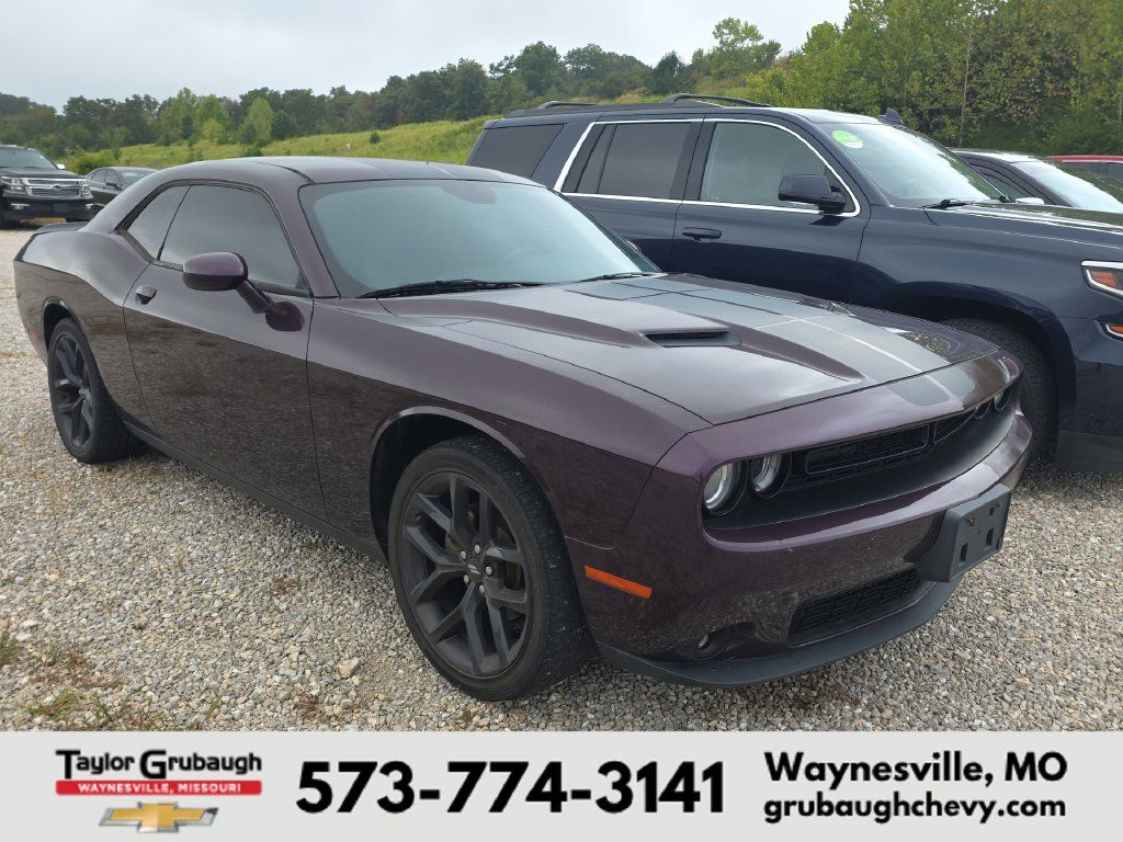 Used 2021 Dodge Challenger SXT w/ Blacktop Package RWD image 1