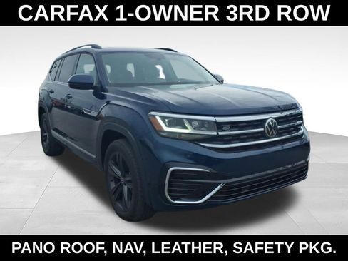 Used 2021 Volkswagen Atlas SE w/ Panoramic Sunroof Package AWD/4WD image 2