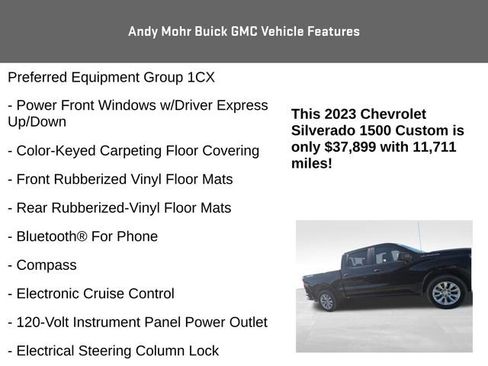 Used 2023 Chevrolet Silverado 1500 Custom AWD/4WD image 8