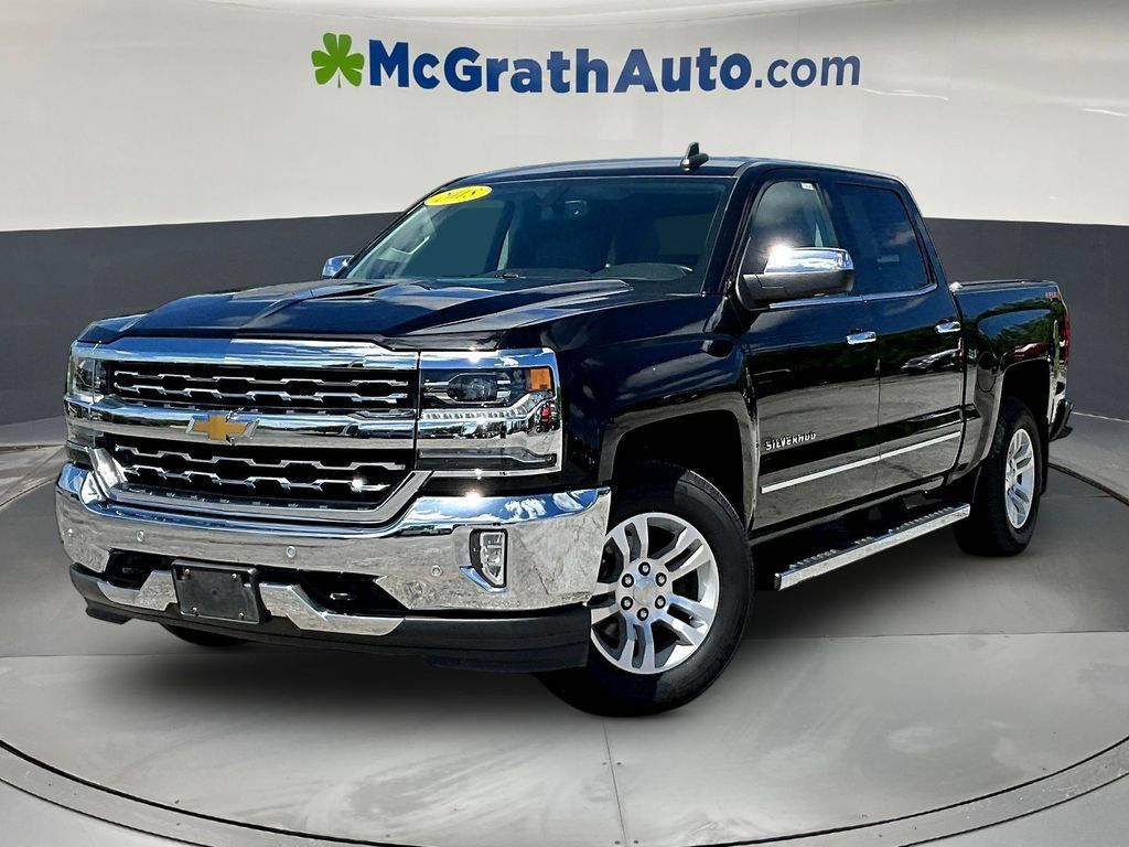 Used 2018 Chevrolet Silverado 1500 LTZ w/ LTZ Plus Package AWD/4WD image 3